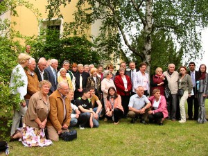 Gedenkfeier 2008 An der Kirche in Kieritzsch nach der Andacht