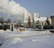 Lippendorf im Winter 2010